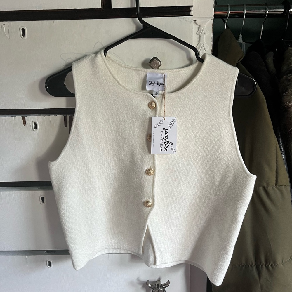 Knit Sweater Vest